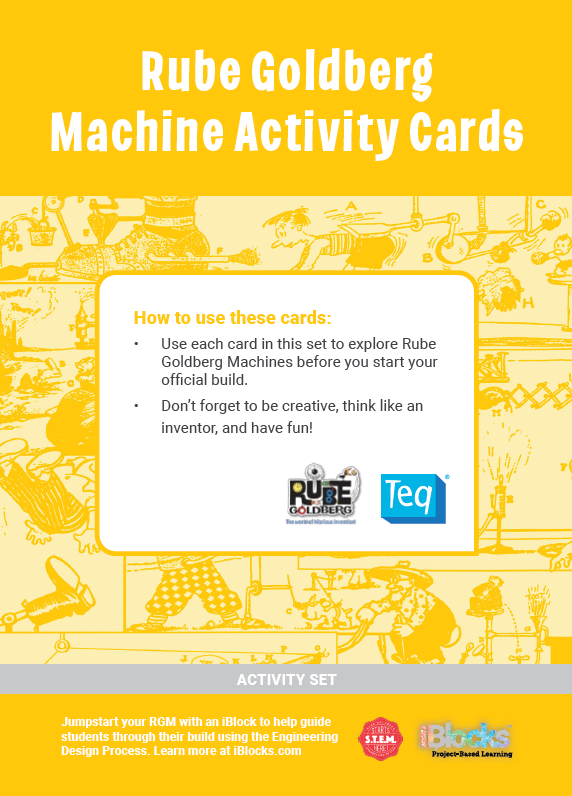 Rube Goldberg Machine Activity Cards 